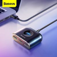 【CW】 Baseus USB HUB USB 3.0 USB C HUB for MacBook Pro Surface USB Type C HUB USB 2.0 Adapter with Micro USB for Computer USB Splitter