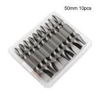 50mm Screwdriver Bits Alloy Steel Cross &amp; Slot Double Head Hand Electric Drill