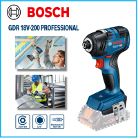 GDR 18V-200ไดร์เวอร์อิมแพ็คไร้สายสำหรับมืออาชีพ Bosch เท่านั้น