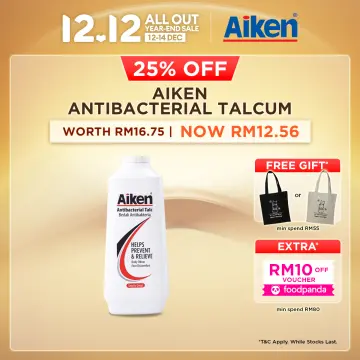 Antibacterial best sale talcum powder