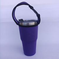 30oz Coffee Insulated Hoomtry With For Neoprene Sleeve Handle Tumbler Pouch Holder