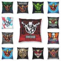 【LZ】gquyushangmaoyouxia Thunderdome Hardcore Techno And Gabber Cushion Cover Home Decorative Music Gift Square Throw Pillow Case For Sofa Car Seat