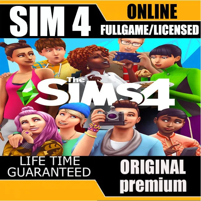 The Sims 4 Deluxe + Warranty + Bonuses+online+legit 