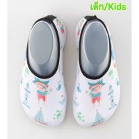 "เด็ก" รองเท้าชายหาด ดำน้ำ กันลื่น กันหอยเม่น Aqua Skin Shoes for Kids