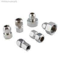 ☑✉ 4mm 6mm 8mm 10mm 12mm x 1/8 1/4 3/8 1/2 BSP Female Thread Brass Ferrule Tube Compression Pipe Fitting Connector Adapter