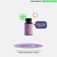 DreamVita Plus L-theanine, Chamomile &amp; Tart Cherry : Sleep Supplement อาหารเสริมช่วยการนอนหลับ