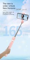 ที่วางโทรศัพท์มือถือ Selfie Stick ขาตั้งกล้องหมุนได้ 360 องศาขาตั้งโทรศัพท์ปรับโทรศัพท์ระยะไกลและรองรับ Bluetooth 4.0