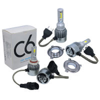 Pcs C6 H1 H3 LED ไฟหน้าหลอดไฟ H7 ไฟ LED H4 9005 9006 6000K 36W 12V 3800LM ไฟหน้าอัตโนมัติรถอุปกรณ์เสริม-jjjvjvjyvuyvksbjd