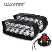 12W/18W/24W Motorcycle Led Headlight Lamp 2400Lm Scooters Fog DRL Motorbike