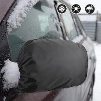 Car Side Mirror Snow Cover Winter Rearview Mirror Waterproof Cover Left and Right Side Mirror Protector Cloth Dust Cover