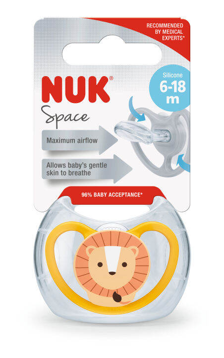 Nuk Paci Si2 Space Sea 1/Box Lion | Lazada PH