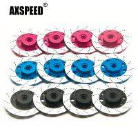 AXSPEED กล่องจานเบรคอะลูมิเนียมขอบล้อ12มิลลิเมตรอะแดปเตอร์หกเหลี่ยมสำหรับ3แข่ง D4ซากุระ AWD RWD 1/10 RC Drift รถแข่งของเล่นอุปกรณ์เสริม