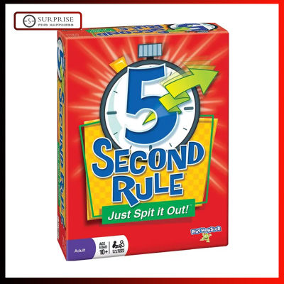 【Surprise】Board เกม5วินาทีกฎ Spin It Out เกมปาร์ตี้ 5 Second Rule Board Game For Family Party Game