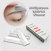 100Pcs/Box Stainless Steel Hairdressing Knife Eyebrow Trimmer Shave Eyebrow Sharp Tattoo Eyebrow Trimmer Stripper Makeup Tools