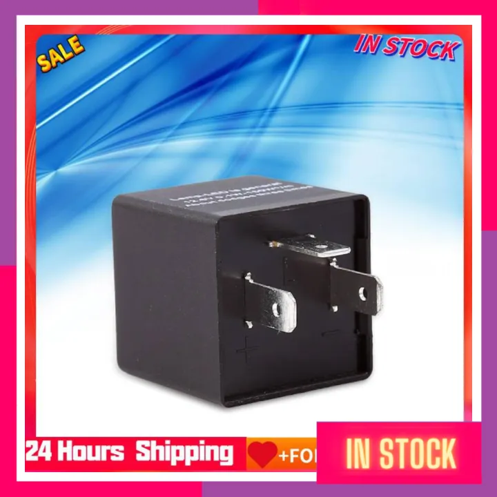 JUALAN HEBAT Adjustable LED Light Flasher Blinker Relay Fix Lazada