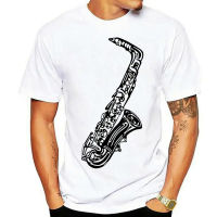 เสื้อยืดวงดนตรีแซกโซโฟนเสื้อยืด Sax อัลโตแซกโซโฟนแจ๊ส. วงออเคสตรา Woodwind