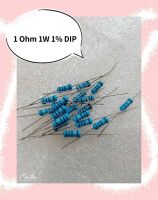 1 OHM 1W RESISTOR  20ชิ้น/1ชุด