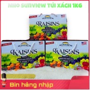 Nho Khô Sunview Mỹ Không Hạt Túi 1kg