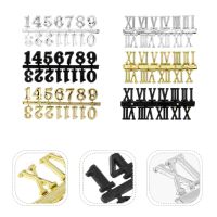 ▲✻ Clock Numerals Numbers Mechanism Roman Replacement Number Kit Gold Numeral Wall Clocks Arabic Quartz Diy Digital Motor Crafts