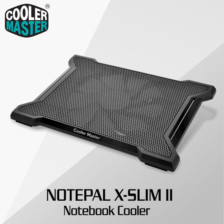 Cooler Master Notepal X Slim Ii Notebook Cooler Lazada Indonesia