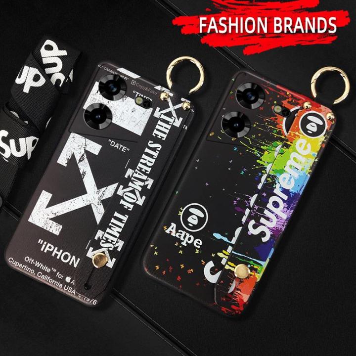 silicone-cool-phone-case-for-tecno-pova5-4g-back-cover-phone-holder-trendy-anti-dust-fashion-design-lanyard-durable