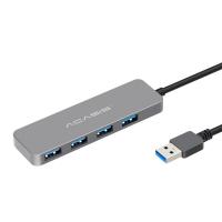 【In-Stock】 Gadget Lab Bd HS-080 4พอร์ต USB 3.0 Hub Splitter พร้อมสวิตช์แยกสายเคเบิลภายนอกอะแดปเตอร์ USB สำหรับ MacBook Windows System