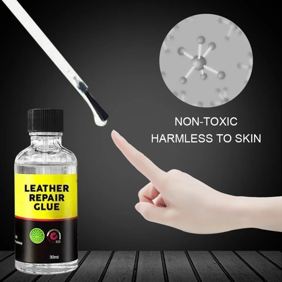 cw】Leather Repair Glue 30ml50ML Leather Scratch Repair Soft Glue Incognito  Transparent Washabl Glue Leather Adhesive Glue 【hot】