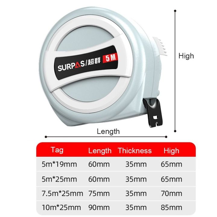 sociable-เหล็กเรืองแสง-เทปวัดขนาด-ล็อคตัวเองได้-3-5-7-5-10m-ไม้บรรทัดปรับแต่ง-การวัดขนาด-ทนต่อการตก-เครื่องมือกฎ-diy