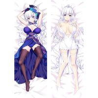 หมอนหนุน Anime Azur Lane Series Dakimakura Double Side Printed โยนหมอนหนุน 50 * 150 ซม