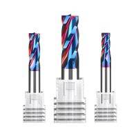 HRC65 4 ขลุ่ยคาร์ไบด์ End Mill CNC เครื่องมือตัดโลหะผสมคาร์ไบด์ EndMills ทังสเตนเหล็กกัดตัดสแควร์เราเตอร์บิต