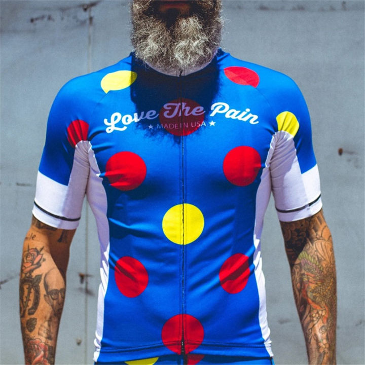 love-the-pain-men-cycling-jersey-road-bicycle-shirt-bike-quick-dry-jersey-summer-short-sleeve-breathable-maillot-ciclismo-hombre