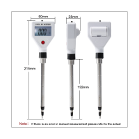 1 Pieces Soil EC Meter 0-1999Us/cm High Precision Metal Probe ATC Conductivity Tester Detector for Flowers Farmland