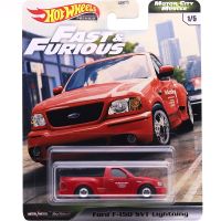 Hot ล้อ GBW75 Fast &amp; Furious Motor City กล้ามเนื้อ61 Impala Ford F-150 Svt 66 Chevy Nova 72 Ford Gran 1:64โลหะ Diecast รถของเล่น