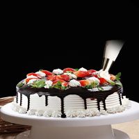 Cake Kitchen Stand Revolving 28cm Turntable Display Decorating Icing Rotating Bakeware