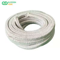 5M Lenght Ceramic Fiber Sealing Strips Aluminosilicate Stuffing Seal Strips Alumina Silicate Fibre Furnace Door Sealing