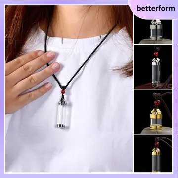 TIANZXS Glass Locket Urn Jewelry Cremation Jewelry Urn Necklace for Ashes  Fillable vials Necklaces Blood Vial Necklace : Amazon.ca: Clothing, Shoes &  Accessories