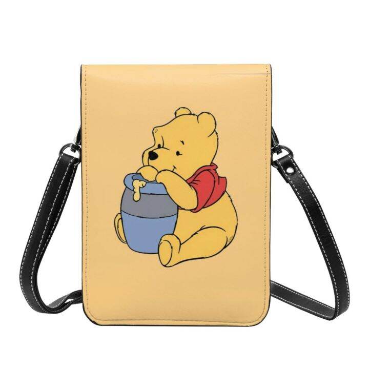 disneys-winnies-the-pooh-womens-crossbody-bag-cell-phone-wallet-small-shoulder-purse-leather-card-handbag