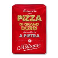 สินค้าโปรพิเศษ! ลาโมลิซาน่า แป้งพิซซ่าจากข้าวสาลีดูรัม 1000 กรัม La Molisana Pizza Grand Duro 1000 g สินค้ามาใหม่ โปรราคาถูก พร้อมเก็บเงินปลายทาง