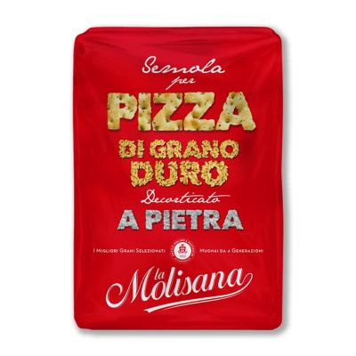 สินค้ามาใหม่! ลาโมลิซาน่า แป้งพิซซ่าจากข้าวสาลีดูรัม 1000 กรัม La Molisana Pizza Grand Duro 1000 g ล็อตใหม่มาล่าสุด สินค้าสด มีเก็บเงินปลายทาง