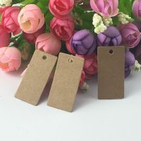 4x2cm 100pcs / lot newly mini kraft paperboard cards tag for small product price tag/garment/bottle/bag hang tag Labels