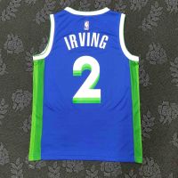 ✧☇ Dallas Mavericks City version Jerseys Ready Stock 2023 NBA IRVING No.2 Basketball Jersey vest printed any nameset S - 5XL