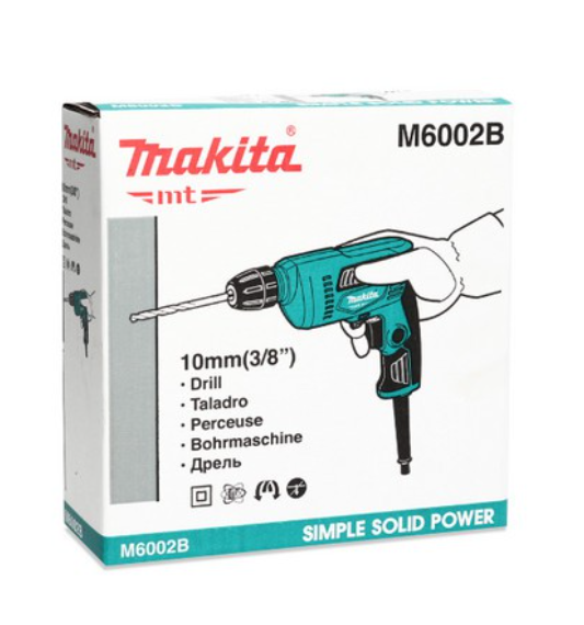 makita-สว่านไฟฟ้าไร้สาย-450w-รุ่น-m6002b-keyless-ขนาด-3-8-th-moderntools-official