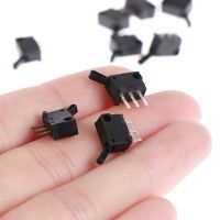 10PCS Micro Mini Switches Miniature Small Limit Travel Switch With Hole Three Legs Normally Open Normally Closed