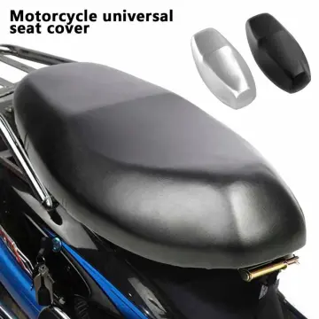 Elastic Leather Motorcycle Seat Cover Universal Seat Protective Shield  Waterproof Non-Slip Cushion Cover New