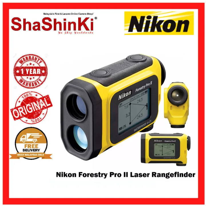 [READY STOCK] Nikon Forestry Pro II Laser Rangefinder Lazada