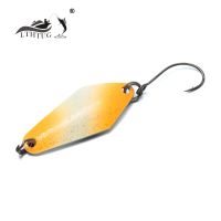 LTHTUG ROONEY 2.2g Pesca High Quality Copper Spoon Bait UV Colorful Stream Metal Fishing Lure Hard Baits For Perch Trout ChubLures Baits