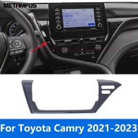 【hot】 2021 2022 2023 Carbon Console Air Condition Vent Outlet Cover Trim Accessories Car Styling