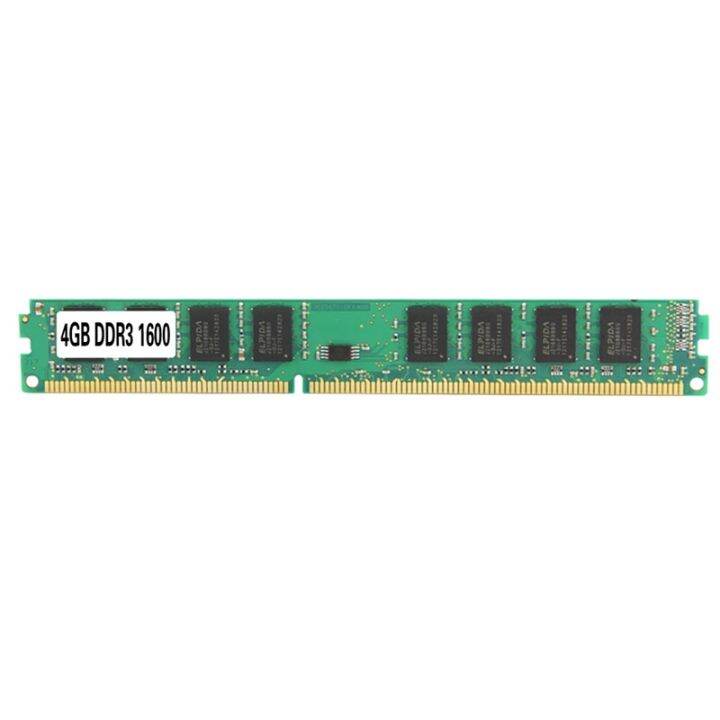DDR3 4G RAM Memory 1600MHz 240 Pin Desktop Memory Bar Compatible With ddr3-4g-ram-memory-1600mhz-240-pin-desktop-memory-bar-compatible-with