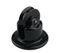 72mm Porcelain R Black Suspension Positioning Pulley for Cable Clip Made in China Keruida