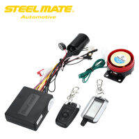 Steelmate 986XO 2 Way Motorcycle Alertor System Remote Engine Start Water Resistant ECU with LCD Transmitter Motorcycle Security System